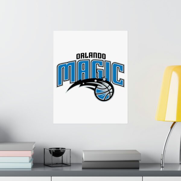 NBA Team Logos Orlando Magic Painting Bedroom Living Room Wall Art Décor Matte Vertical Posters
