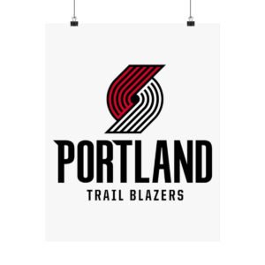 NBA Team Logos Portland Trail Blazers Painting Bedroom Living Room Wall Art Décor Matte Vertical Posters