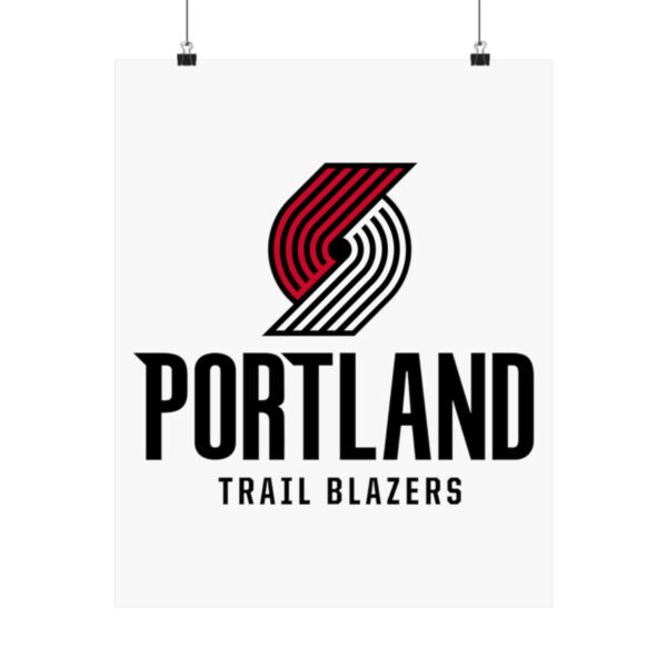 NBA Team Logos Portland Trail Blazers Painting Bedroom Living Room Wall Art Décor Matte Vertical Posters