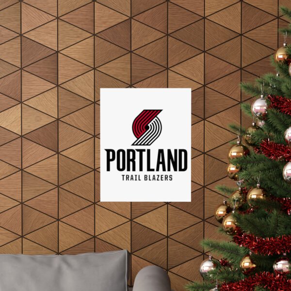 NBA Team Logos Portland Trail Blazers Painting Bedroom Living Room Wall Art Décor Matte Vertical Posters