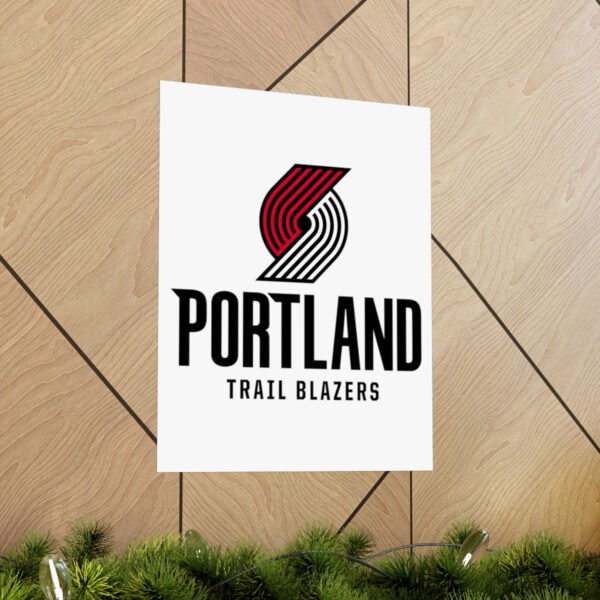 NBA Team Logos Portland Trail Blazers Painting Bedroom Living Room Wall Art Décor Matte Vertical Posters