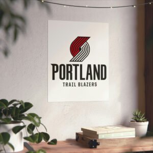 NBA Team Logos Portland Trail Blazers Painting Bedroom Living Room Wall Art Décor Matte Vertical Posters