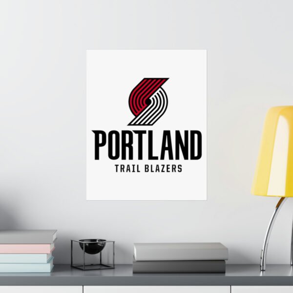 NBA Team Logos Portland Trail Blazers Painting Bedroom Living Room Wall Art Décor Matte Vertical Posters