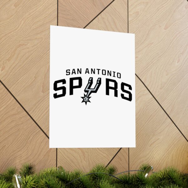 NBA Team Logos San Antonio Spurs Painting Bedroom Living Room Wall Art Décor Matte Vertical Posters