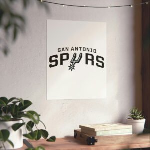 NBA Team Logos San Antonio Spurs Painting Bedroom Living Room Wall Art Décor Matte Vertical Posters