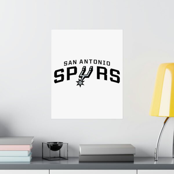 NBA Team Logos San Antonio Spurs Painting Bedroom Living Room Wall Art Décor Matte Vertical Posters