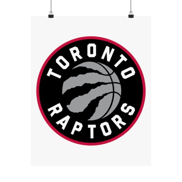 NBA Team Logos Toronto Raptors Painting Bedroom Living Room Wall Art Décor Matte Vertical Posters
