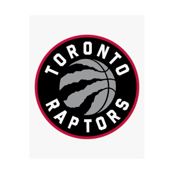 NBA Team Logos Toronto Raptors Painting Bedroom Living Room Wall Art Décor Matte Vertical Posters