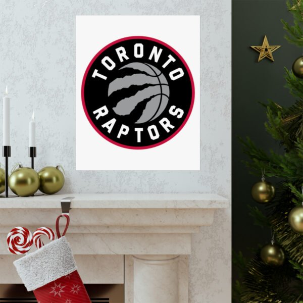 NBA Team Logos Toronto Raptors Painting Bedroom Living Room Wall Art Décor Matte Vertical Posters