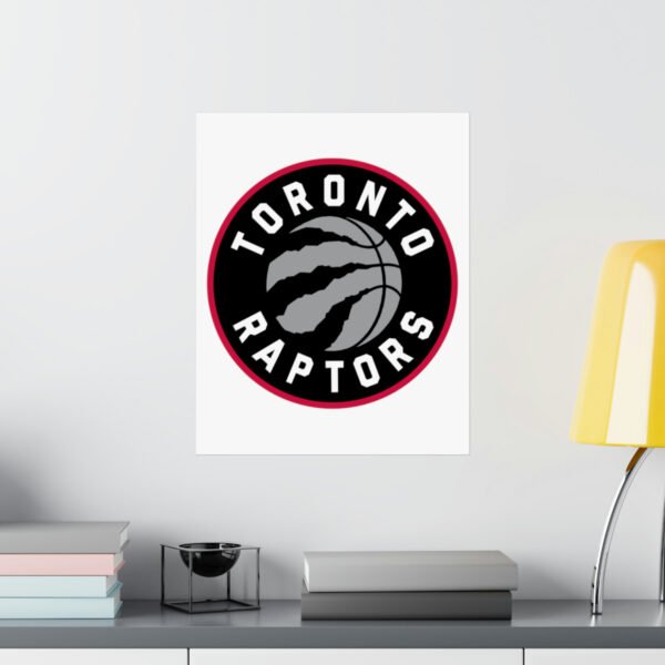 NBA Team Logos Toronto Raptors Painting Bedroom Living Room Wall Art Décor Matte Vertical Posters
