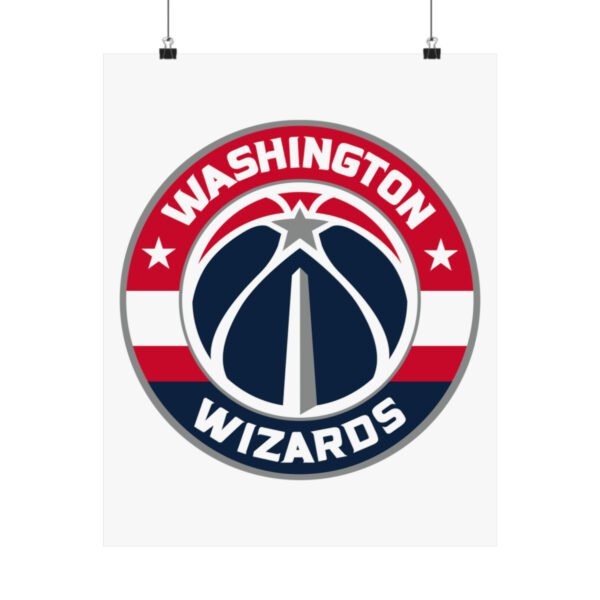NBA Team Logos Washington Wizards Painting Bedroom Living Room Wall Art Décor Matte Vertical Posters