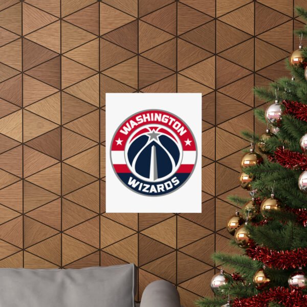NBA Team Logos Washington Wizards Painting Bedroom Living Room Wall Art Décor Matte Vertical Posters