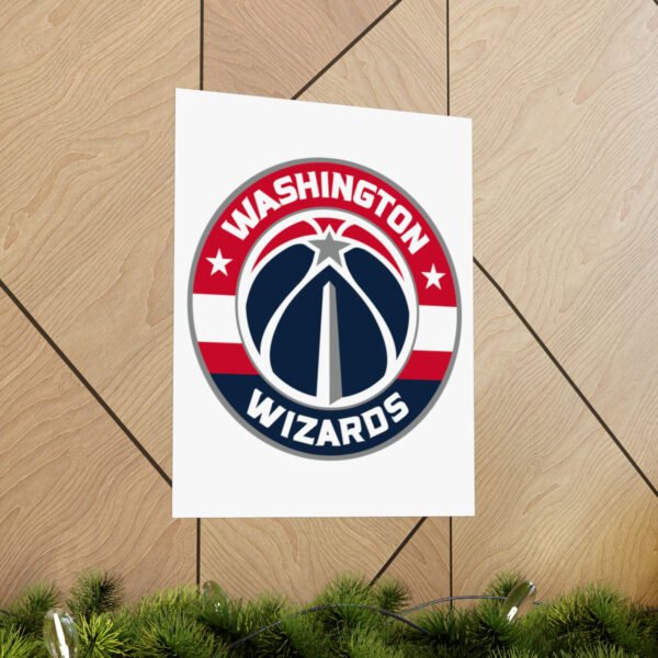 NBA Team Logos Washington Wizards Painting Bedroom Living Room Wall Art Décor Matte Vertical Posters