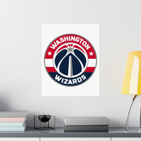 NBA Team Logos Washington Wizards Painting Bedroom Living Room Wall Art Décor Matte Vertical Posters