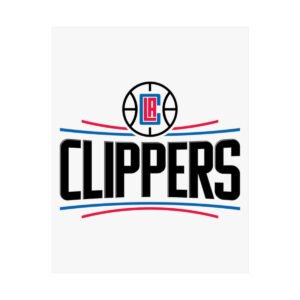 NBA Team Logos LA Clippers Painting Bedroom Living Room Wall Art Décor Matte Vertical Posters