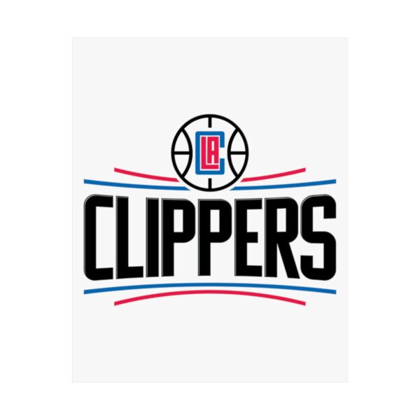 NBA Team Logos LA Clippers Painting Bedroom Living Room Wall Art Décor Matte Vertical Posters