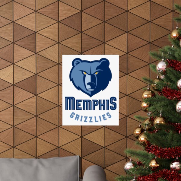 NBA Team Logos Memphis Grizzlies Painting Bedroom Living Room Wall Art Décor Matte Vertical Posters