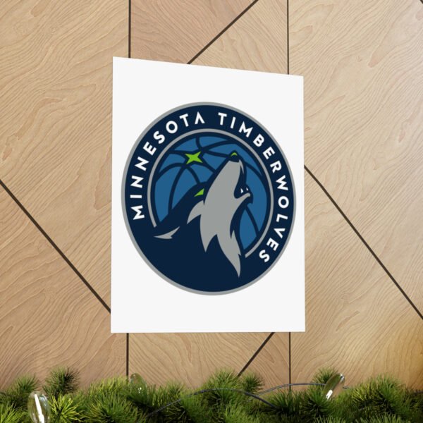 NBA Team Logos Minnesota Timberwolves Painting Bedroom Living Room Wall Art Décor Matte Vertical Posters