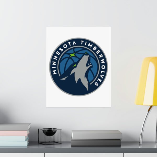 NBA Team Logos Minnesota Timberwolves Painting Bedroom Living Room Wall Art Décor Matte Vertical Posters