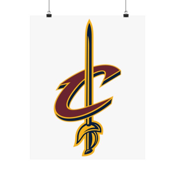 NBA Team Logos Cleveland Cavaliers Painting Bedroom Living Room Wall Art Décor Matte Vertical Posters