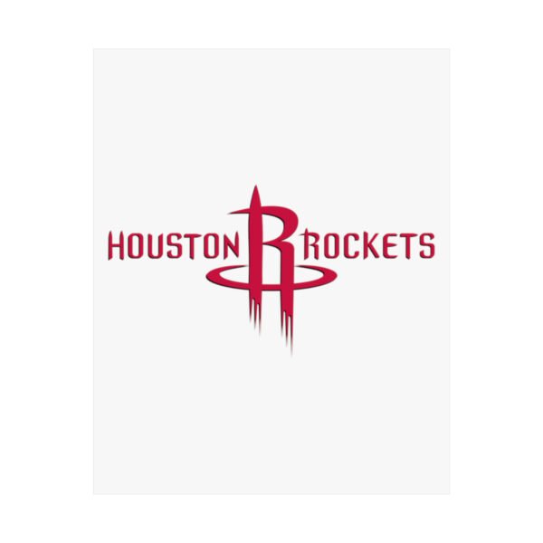 NBA Team Logos Houston Rockets Painting Bedroom Living Room Wall Art Décor Matte Vertical Posters