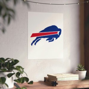 NFL Team Logos Buffalo Bills Painting Bedroom Living Room Wall Art Décor Matte Vertical Posters