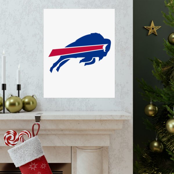 NFL Team Logos Buffalo Bills Painting Bedroom Living Room Wall Art Décor Matte Vertical Posters