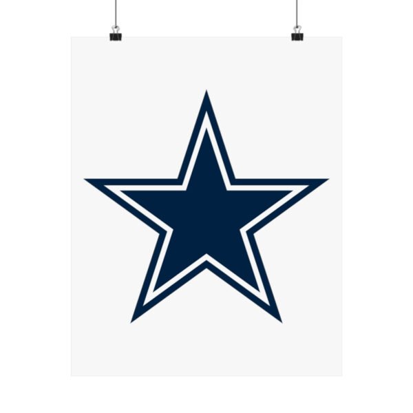 NFL Team Logos Dallas Cowboys Painting Bedroom Living Room Wall Art Décor Matte Vertical Posters