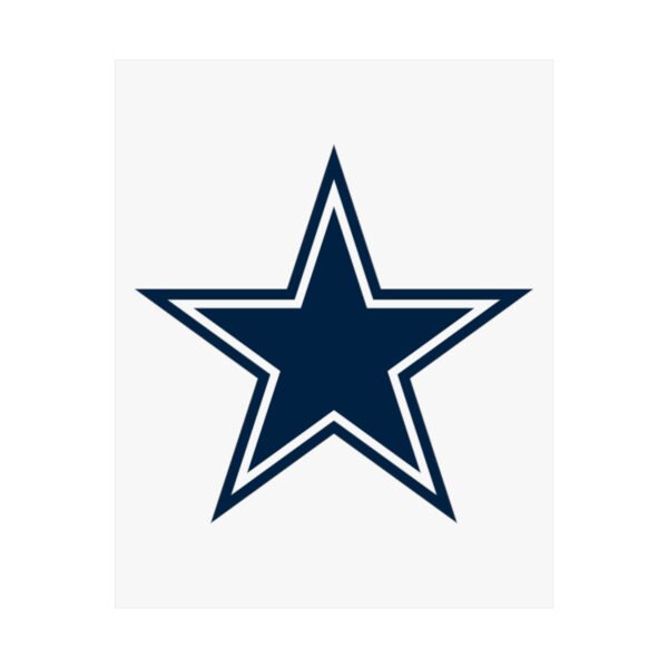 NFL Team Logos Dallas Cowboys Painting Bedroom Living Room Wall Art Décor Matte Vertical Posters