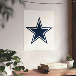 NFL Team Logos Dallas Cowboys Painting Bedroom Living Room Wall Art Décor Matte Vertical Posters