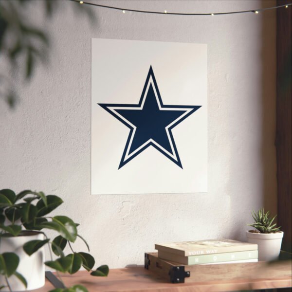 NFL Team Logos Dallas Cowboys Painting Bedroom Living Room Wall Art Décor Matte Vertical Posters