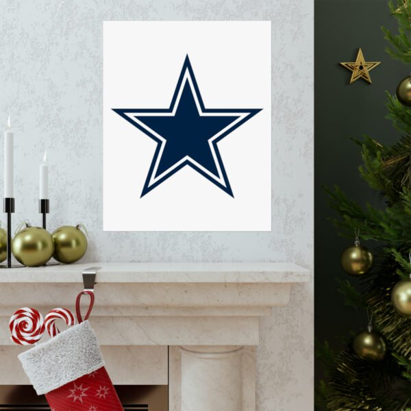 NFL Team Logos Dallas Cowboys Painting Bedroom Living Room Wall Art Décor Matte Vertical Posters