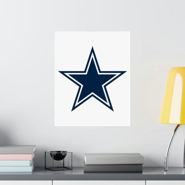 NFL Team Logos Dallas Cowboys Painting Bedroom Living Room Wall Art Décor Matte Vertical Posters