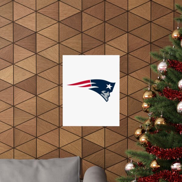 NFL Team Logos New England Patriots Painting Bedroom Living Room Wall Art Décor Matte Vertical Posters