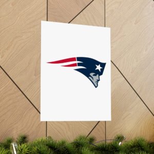 NFL Team Logos New England Patriots Painting Bedroom Living Room Wall Art Décor Matte Vertical Posters