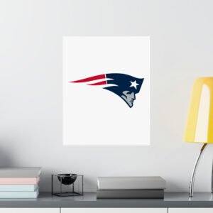 NFL Team Logos New England Patriots Painting Bedroom Living Room Wall Art Décor Matte Vertical Posters