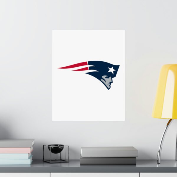 NFL Team Logos New England Patriots Painting Bedroom Living Room Wall Art Décor Matte Vertical Posters