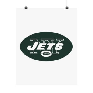 NFL Team Logos New York Jets Painting Bedroom Living Room Wall Art Décor Matte Vertical Posters