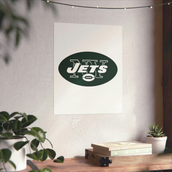 NFL Team Logos New York Jets Painting Bedroom Living Room Wall Art Décor Matte Vertical Posters