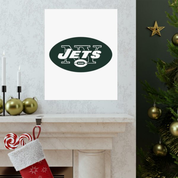 NFL Team Logos New York Jets Painting Bedroom Living Room Wall Art Décor Matte Vertical Posters