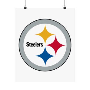 NFL Team Logos Pittsburgh Steelers Painting Bedroom Living Room Wall Art Décor Matte Vertical Posters