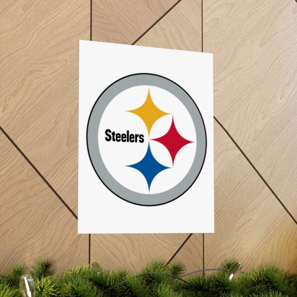 NFL Team Logos Pittsburgh Steelers Painting Bedroom Living Room Wall Art Décor Matte Vertical Posters