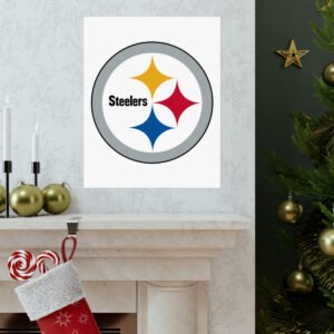 NFL Team Logos Pittsburgh Steelers Painting Bedroom Living Room Wall Art Décor Matte Vertical Posters