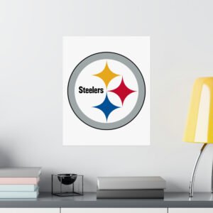 NFL Team Logos Pittsburgh Steelers Painting Bedroom Living Room Wall Art Décor Matte Vertical Posters