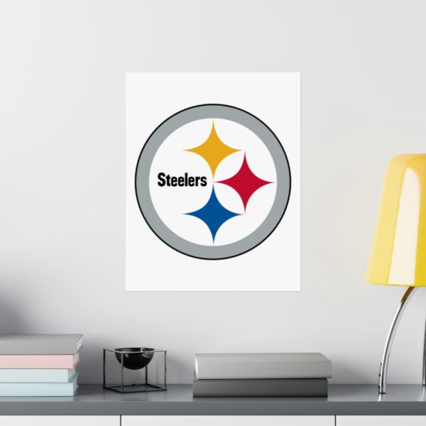 NFL Team Logos Pittsburgh Steelers Painting Bedroom Living Room Wall Art Décor Matte Vertical Posters
