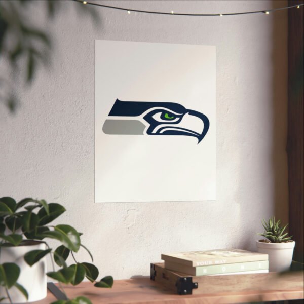 NFL Team Logos Seattle Seahawks Painting Bedroom Living Room Wall Art Décor Matte Vertical Posters