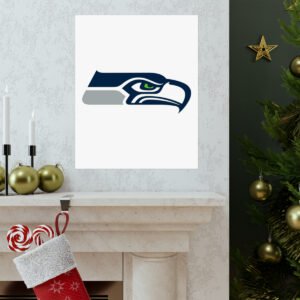 NFL Team Logos Seattle Seahawks Painting Bedroom Living Room Wall Art Décor Matte Vertical Posters