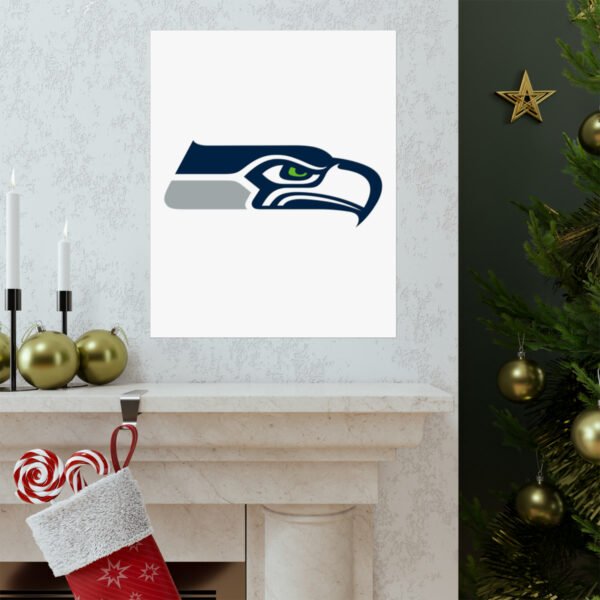 NFL Team Logos Seattle Seahawks Painting Bedroom Living Room Wall Art Décor Matte Vertical Posters
