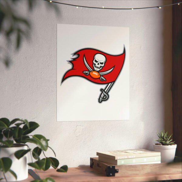 NFL Team Logos Tampa Bay Buccaneers Painting Bedroom Living Room Wall Art Décor Matte Vertical Posters