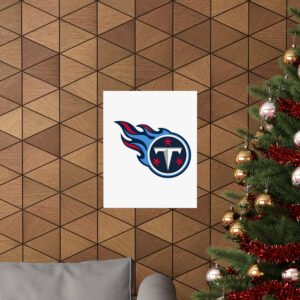 NFL Team Logos Tennessee Titans Painting Bedroom Living Room Wall Art Décor Matte Vertical Posters